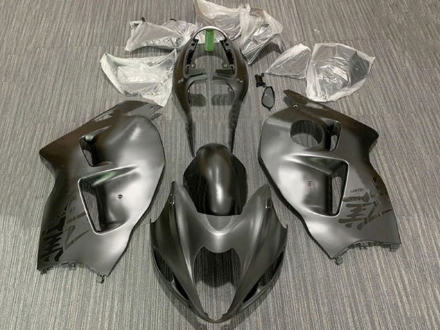 1996-2007 Suzuki GSXR 1300 Hayabusa Motorcycle Fairings - Matte Grey Black UK Manufacturers