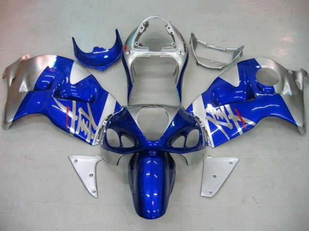 1996-2007 Suzuki GSXR 1300 Hayabusa Motorcycle Fairings - Blue Silver Red UK Manufacturers