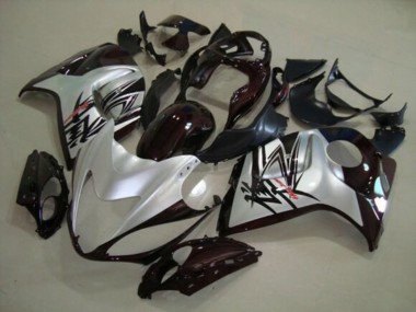 2008-2020 Silver Black Suzuki GSXR 1300 Hayabusa Motorcycle Fairings UK Manufacturers
