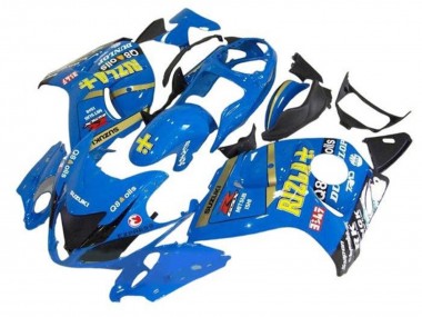 2008-2020 Blue Gold Rizla Suzuki GSXR 1300 Hayabusa Motorcycle Fairings UK Manufacturers