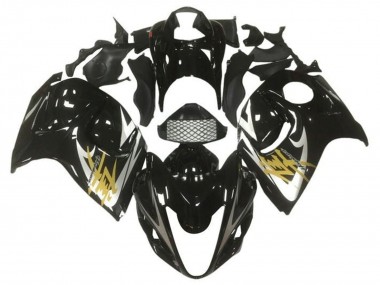 2008-2020 Glossy Black Silver Gold Suzuki GSXR 1300 Hayabusa Motorcycle Fairings UK Manufacturers