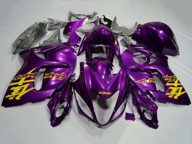 2008-2020 Purple Yellow Suzuki GSXR 1300 Hayabusa Motorcycle Fairings UK Manufacturers