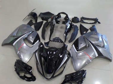 2008-2020 Glossy Black Silver Chrome Suzuki GSXR 1300 Hayabusa Motorcycle Fairings UK Manufacturers