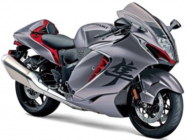 2021-2025 Matte Grey Matte Red Suzuki GSXR 1300 Hayabusa Motorcycle Fairings UK Manufacturers