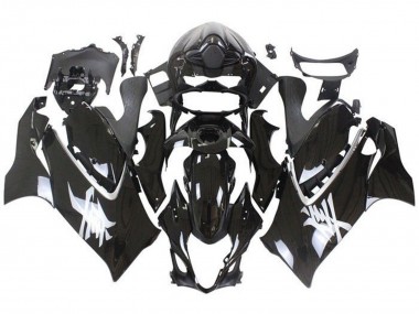 2021-2025 Glossy Black Suzuki GSXR 1300 Hayabusa Motorcycle Fairings UK Manufacturers