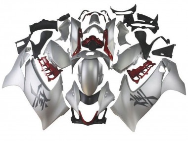2021-2025 Silver Dark Red Suzuki GSXR 1300 Hayabusa Motorcycle Fairings UK Manufacturers
