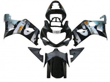 2000-2002 Suzuki GSXR1000 Motorcycle Fairings - Silver Black Orange UK Manufacturers