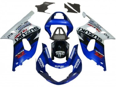 2000-2002 Suzuki GSXR1000 Motorcycle Fairings - White Red Blue Black Red UK Manufacturers