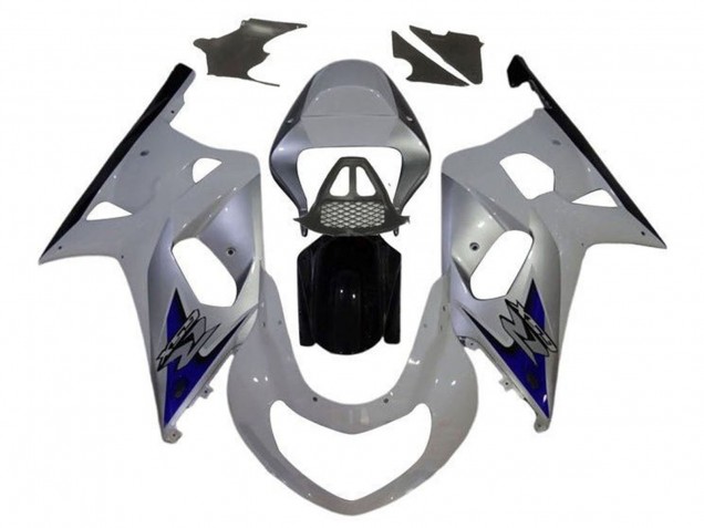2000-2002 Suzuki GSXR1000 Motorcycle Fairings - White Silver Blue Black UK Manufacturers