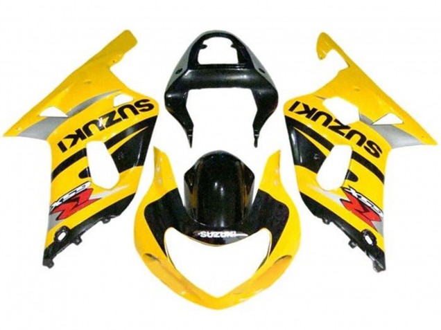 2000-2002 Suzuki GSXR1000 Motorcycle Fairings - Yellow Grey Black UK Manufacturers