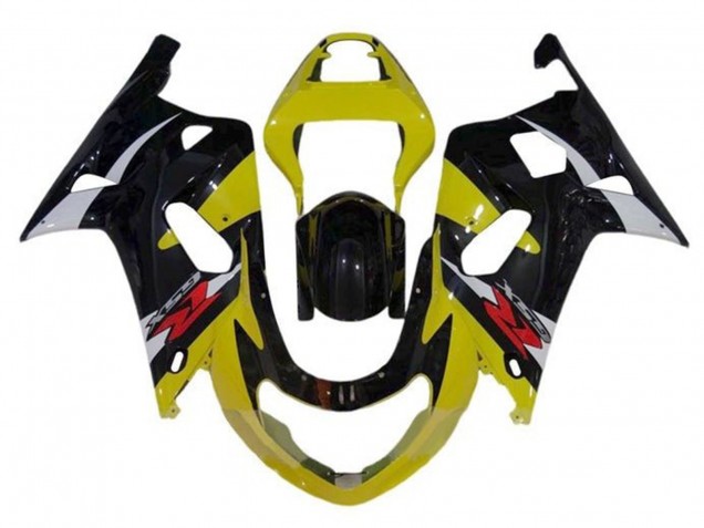 2000-2002 Suzuki GSXR1000 Motorcycle Fairings - Yellow Silver Glossy Black Red UK Manufacturers