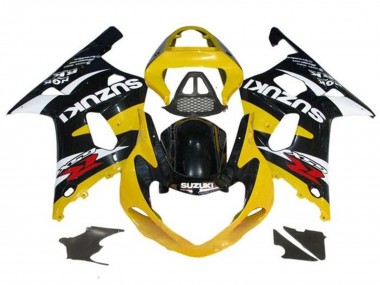 2000-2002 Suzuki GSXR1000 Motorcycle Fairings - Yellow Glossy Black White Red UK Manufacturers