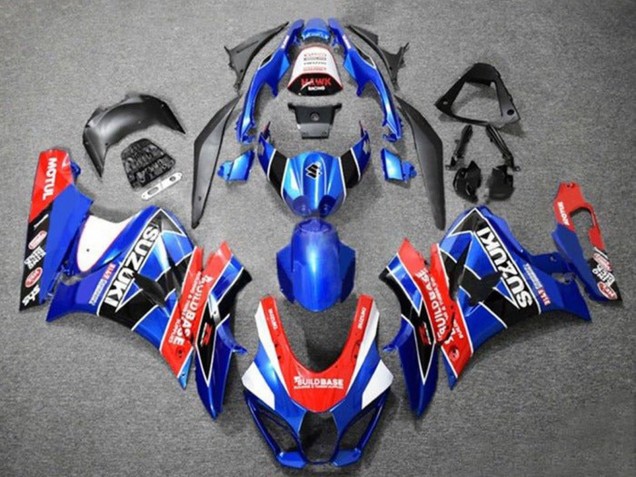 2017-2024 Suzuki GSXR1000 Motorcycle Fairings - Blue Red White Black UK Manufacturers