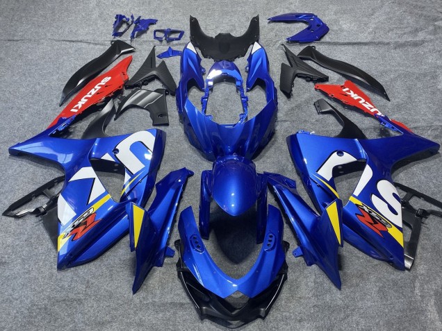 2009-2016 Suzuki GSXR 1000 Motorcycle Fairings - Blue Red White Yellow UK Manufacturers