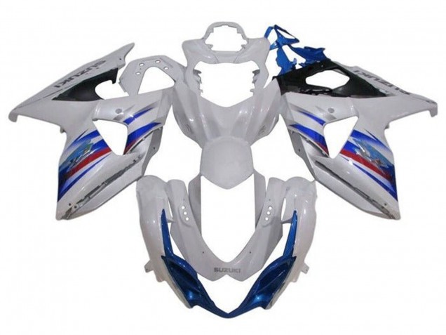 2009-2016 Suzuki GSXR 1000 Motorcycle Fairing - White Blue Red Black UK Manufacturers