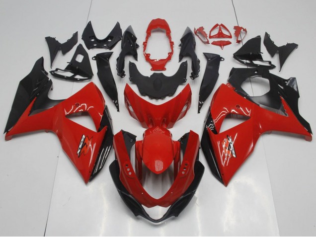2009-2016 Suzuki GSXR 1000 Motorcycle Fairing - Red Black UK Manufacturers