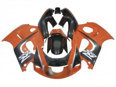 1996-2000 Suzuki GSXR 600 / GSXR 750 Motorcycle Fairings - Orange Black UK Manufacturers