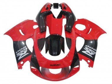 1996-2000 Suzuki GSXR 600 / GSXR 750 Motorcycle Fairings - Red Black Grey UK Manufacturers