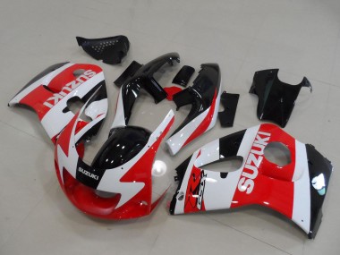 1996-2000 Suzuki GSXR 600 / GSXR 750 Motorcycle Fairings - Red White Black UK Manufacturers