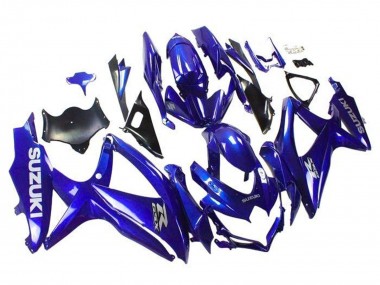 2008-2010 Suzuki GSXR 600 / GSXR 750 Motorcycle Fairings - Blue UK Manufacturers