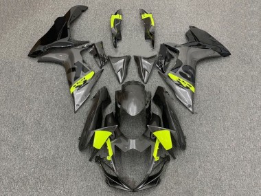 2011-2024 Suzuki GSXR 600 / GSXR 750 Motorcycle Fairings - Grey Black Neon Yellow UK Manufacturers