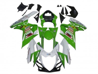 2011-2024 Suzuki GSXR 600 / GSXR 750 Motorcycle Fairings - White Green Red Motul UK Manufacturers