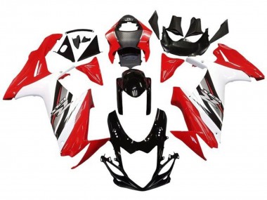 2011-2024 Suzuki GSXR 600 / GSXR 750 Motorcycle Fairing - Red White Black UK Manufacturers