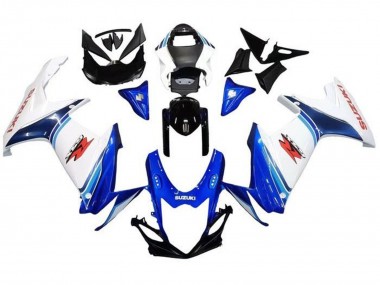 2011-2024 Suzuki GSXR 600 / GSXR 750 Motorcycle Fairings - White Blue Glossy Black Red UK Manufacturers