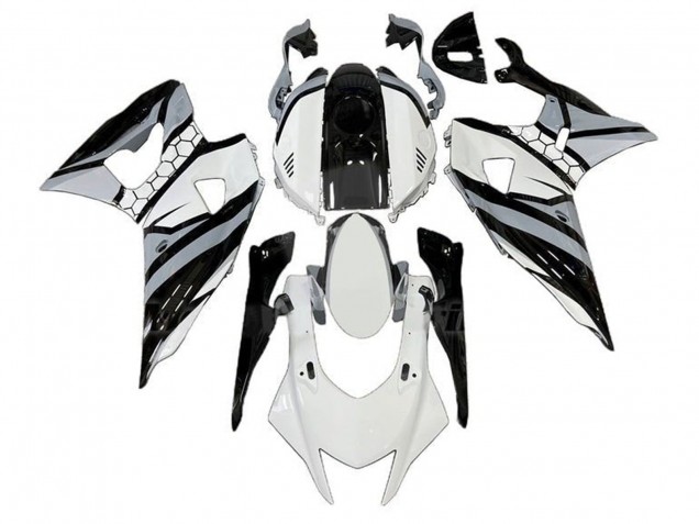 2021-2024 Yamaha YZF R7 Motorcycle Fairings - White Grey Black UK Manufacturers