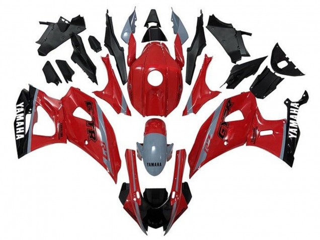 2021-2024 Yamaha YZF R7 Motorcycle Fairings - Red Grey Black White UK Manufacturers