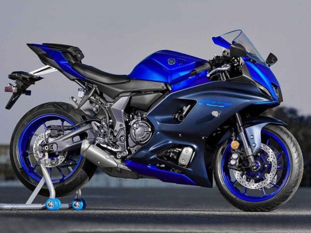 2021-2024 Yamaha YZF R7 Motorcycle Fairings - Blue Matte Blue UK Manufacturers