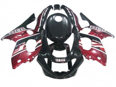 1996-2007 Yamaha YZF600R Thundercat Motorcycle Fairings - Black Dark Red White UK Manufacturers