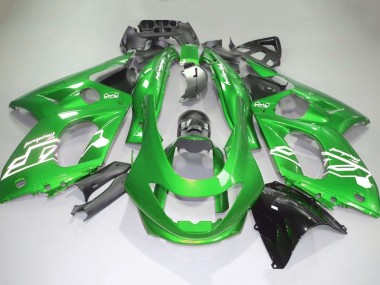 1996-2007 Yamaha YZF600R Thundercat Motorcycle Fairings - Green White UK Manufacturers