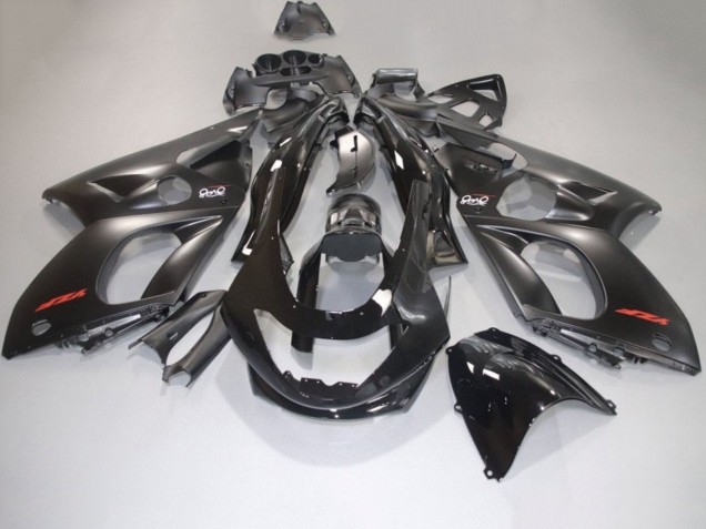 1996-2007 Yamaha YZF600R Thundercat Motorcycle Fairings - Matte Black Glossy Black Red UK Manufacturers