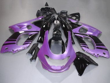 1996-2007 Yamaha YZF600R Thundercat Motorcycle Fairings - Purple Glossy Black UK Manufacturers