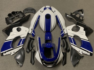 1996-2007 Yamaha YZF600R Thundercat Motorcycle Fairings - White Dark Blue UK Manufacturers