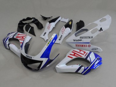 1997-2007 Yamaha YZF 1000R Thunderace Motorcycle Fairings - White Blue Red Fiat UK Manufacturers
