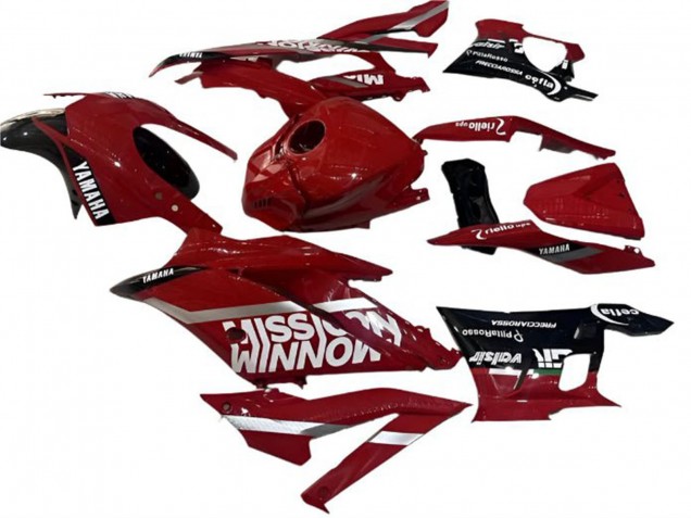 2022-2024 Yamaha YZF R3/R25 Motorcycle Fairings - Red Black Valsir UK Manufacturers
