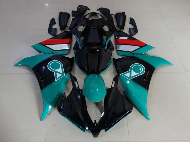 2009-2011 Yamaha YZF 1000 R1 Motorcycle Fairings - Light Blue Glossy Black White Red UK Manufacturers