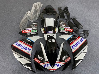 2009-2011 Yamaha YZF 1000 R1 Motorcycle Fairings - White Black Red Sterilgarda Racing UK Manufacturers