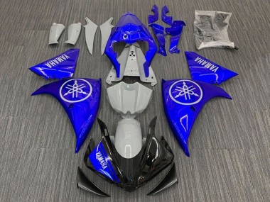 2009-2011 Yamaha YZF 1000 R1 Motorcycle Fairings - Blue Nardo Grey Black UK Manufacturers