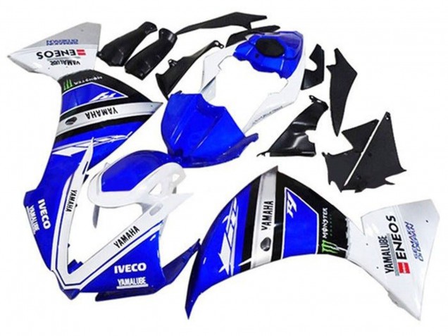 2009-2011 Yamaha YZF 1000 R1 Motorcycle Fairings - White Blue Black Green Monster IVECO Yamalube ENEOS UK Manufacturers