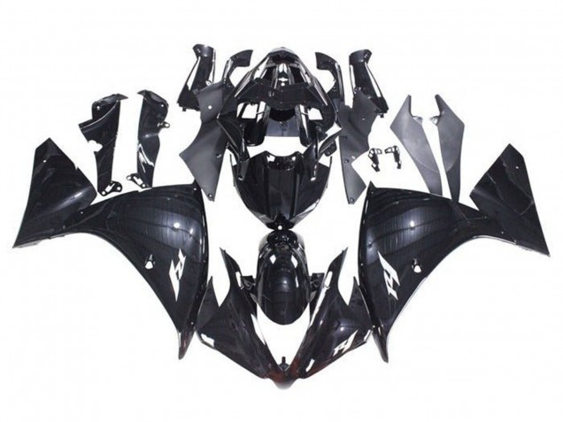 2009-2011 Yamaha YZF 1000 R1 Motorcycle Fairings - Glossy Black UK Manufacturers