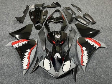 2009-2011 Yamaha YZF 1000 R1 Motorcycle Fairings - Grey Black Red White Shark UK Manufacturers