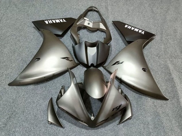 2009-2011 Yamaha YZF 1000 R1 Motorcycle Fairings - Silver Black UK Manufacturers