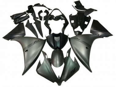 2009-2011 Yamaha YZF 1000 R1 Motorcycle Fairings - Silver Matte Black UK Manufacturers
