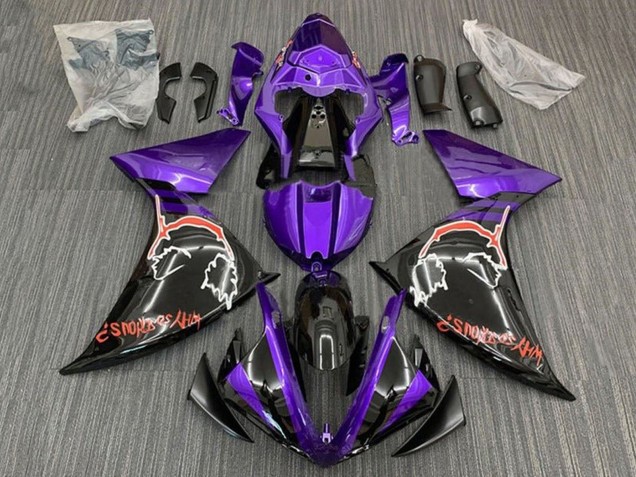 2009-2011 Yamaha YZF 1000 R1 Motorcycle Fairings - Purple Black Red Joker UK Manufacturers