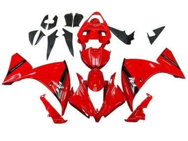 2009-2011 Yamaha YZF 1000 R1 Motorcycle Fairings - Red Black Stripe UK Manufacturers