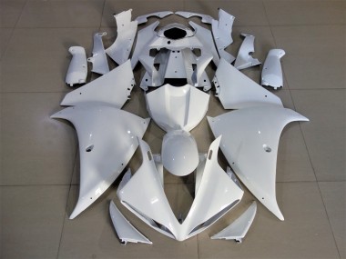 2009-2011 Yamaha YZF 1000 R1 Motorcycle Fairings - White UK Manufacturers