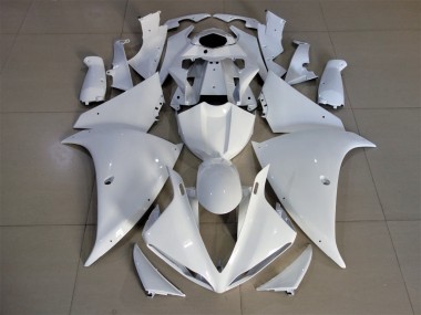 2012-2014 Yamaha YZF 1000 R1 Motorcycle Fairings - White UK Manufacturers
